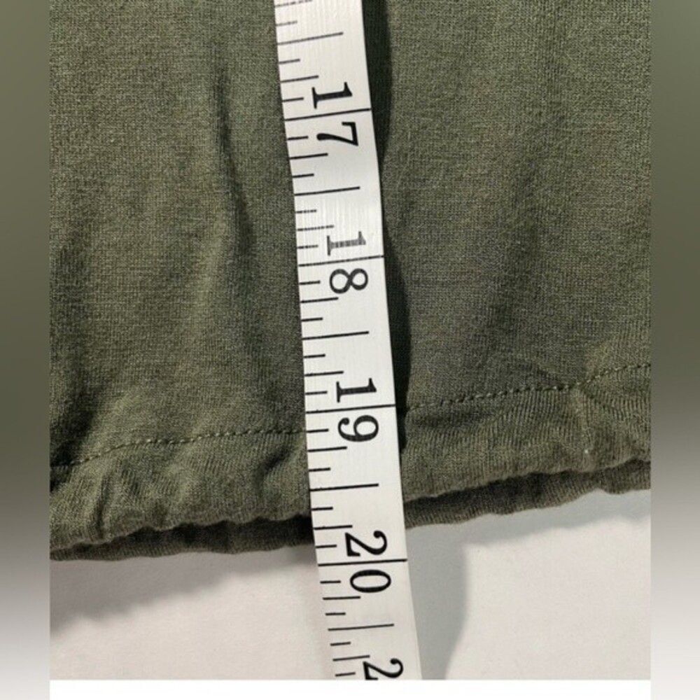 No Boundaries Green & Gray Daisy Floral Top - Juniors Medium 7/9 - Picture 9 of 10